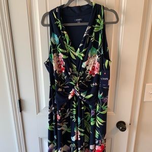 Plus Size NWT Chaps Floral Dress, Size 18W